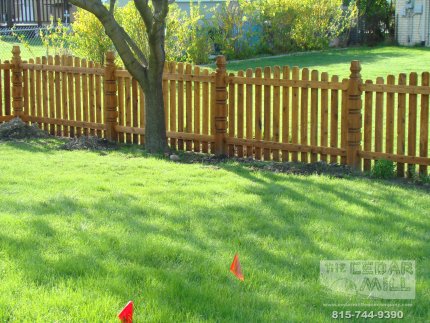 cedar-fence-installed-in-Tinley Park-Illinois-166